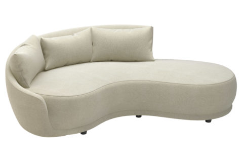 fizz grand royal one arm sofa w bumper 105FT001P2 SWB LAF
