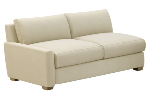 fizz imperial one arm apartment sofa 105FT004P2 SS LAF