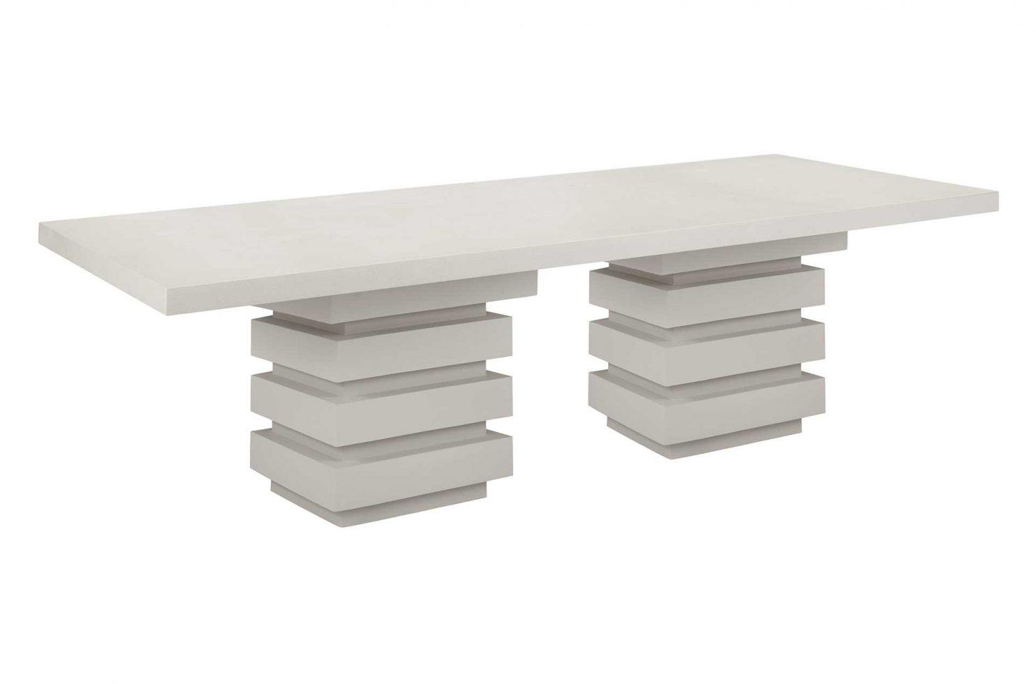prov frp meditation rectangle dining table 108in limestone S1567134772 3Q front above web