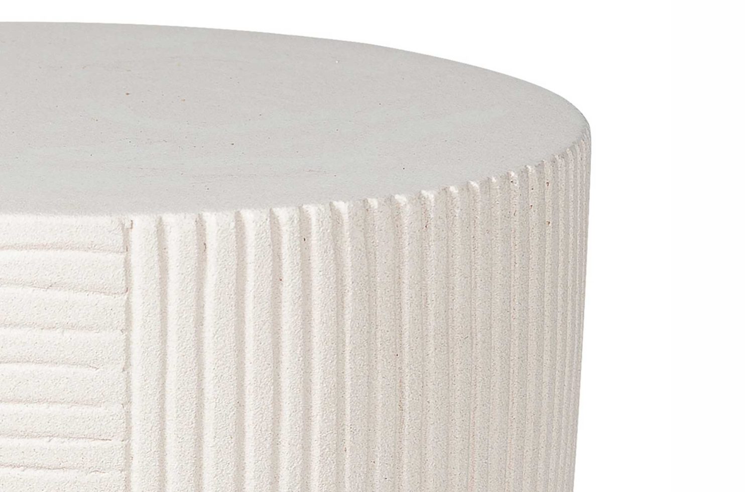 prov cer serenity textured side table 16in C30802035 sand dtl2 2500