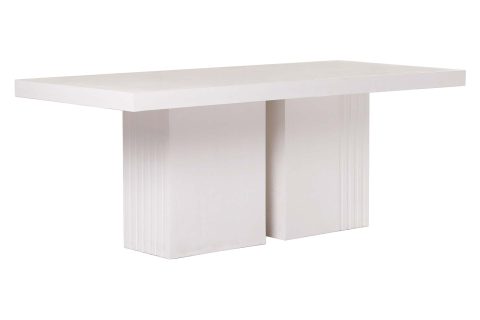 perp tama dining rectangle double pedestal P5019923142 white 1 3Q web